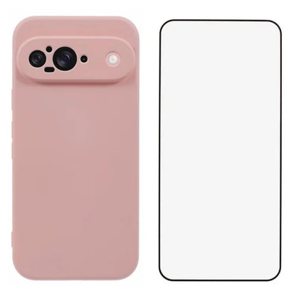 WANLONFENG RB2 Series for Google Pixel 9 Case TPU Phone Cover with Screen Protector