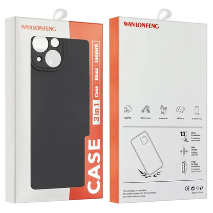 WANLONFENG RB2 Series for Google Pixel 9 Case TPU Phone Cover with Screen Protector