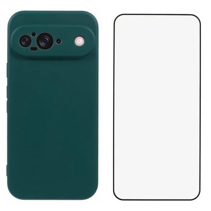 WANLONFENG RB2 Series for Google Pixel 9 Case TPU Phone Cover with Screen Protector