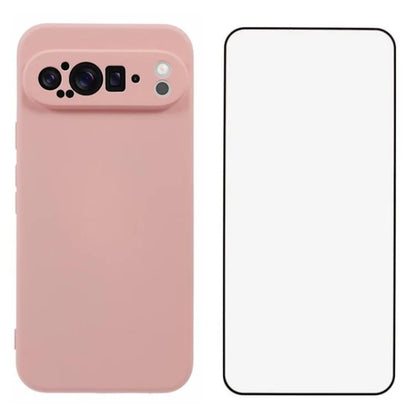 WANLONFENG RB2 Series for Google Pixel 9 Pro Case TPU Phone Cover with Screen Protector