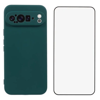 WANLONFENG RB2 Series for Google Pixel 9 Pro Case TPU Phone Cover with Screen Protector