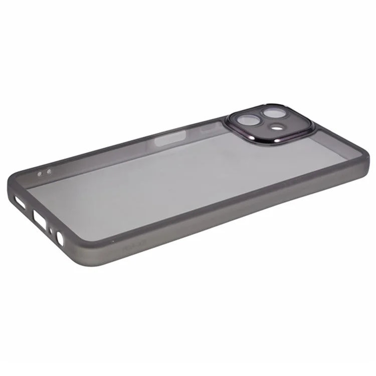 WANLONFENG DKSM Series for Samsung Galaxy A06 TPU Case Electroplated Frame with Tempered Glass