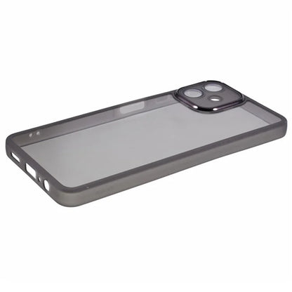 WANLONFENG DKSM Series for Samsung Galaxy A06 TPU Case Electroplated Frame with Tempered Glass