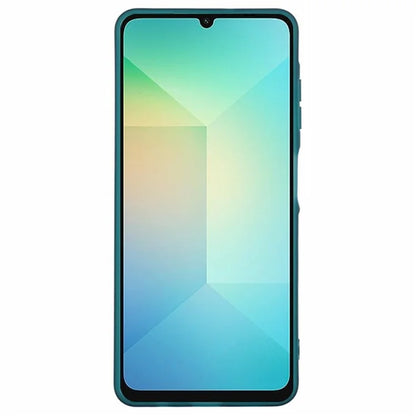 WANLONFENG DKSM Series for Samsung Galaxy A06 TPU Case Electroplated Frame with Tempered Glass