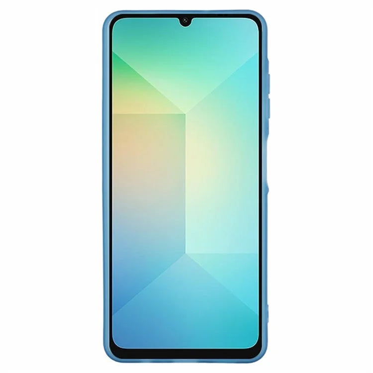 WANLONFENG DKSM Series for Samsung Galaxy A06 TPU Case Electroplated Frame with Tempered Glass