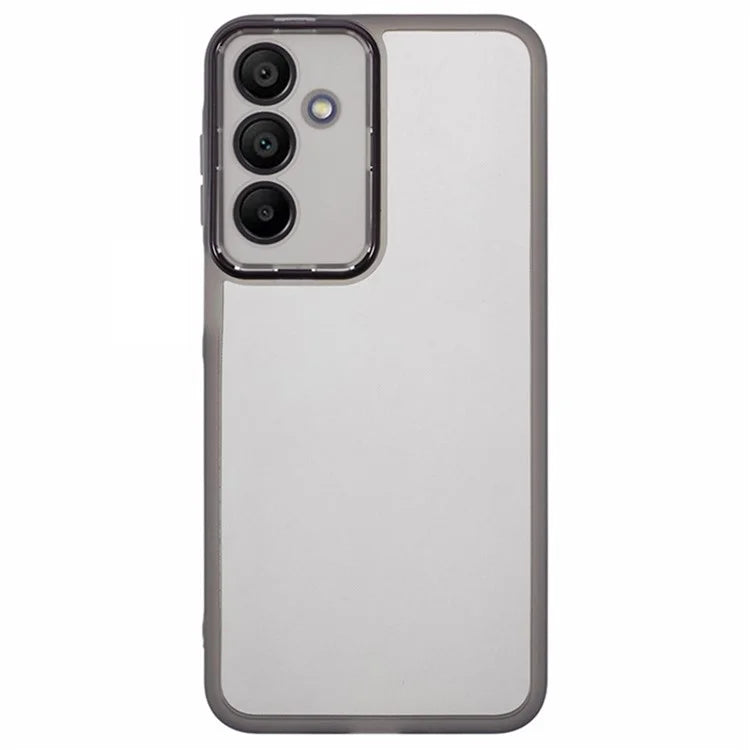 WANLONFENG DKSM Series for Samsung Galaxy A16 5G TPU Case Electroplated Frame with Tempered Glass
