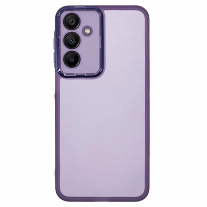 WANLONFENG DKSM Series for Samsung Galaxy A16 5G TPU Case Electroplated Frame with Tempered Glass