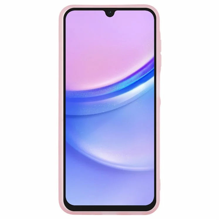 WANLONFENG DKSM Series for Samsung Galaxy A16 5G TPU Case Electroplated Frame with Tempered Glass