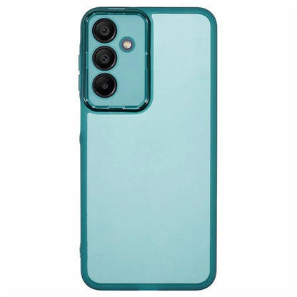 WANLONFENG DKSM Series for Samsung Galaxy A16 5G TPU Case Electroplated Frame with Tempered Glass