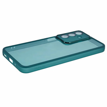 WANLONFENG DKSM Series for Samsung Galaxy A16 5G TPU Case Electroplated Frame with Tempered Glass