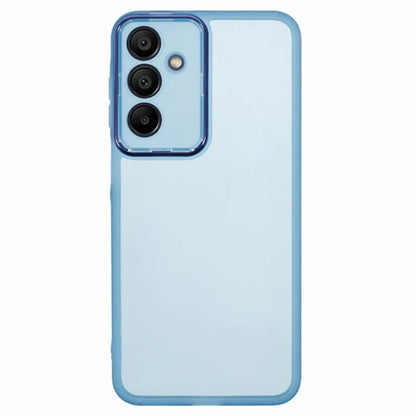 WANLONFENG DKSM Series for Samsung Galaxy A16 5G TPU Case Electroplated Frame with Tempered Glass