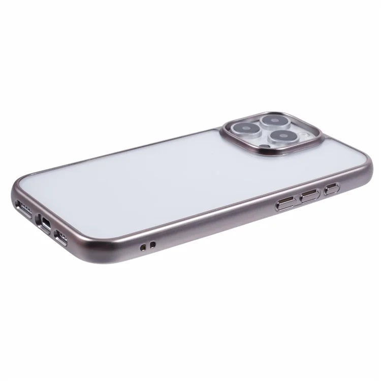 KIGC Ice Silk Series For iPhone 16 Pro Case TPU+PC Electroplating Phone Cover