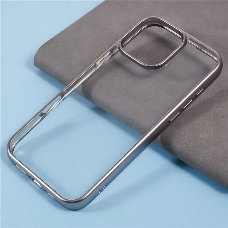 KIGC Ice Silk Series For iPhone 16 Pro Case TPU+PC Electroplating Phone Cover