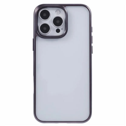KIGC Ice Silk Series For iPhone 16 Pro Case TPU+PC Electroplating Phone Cover
