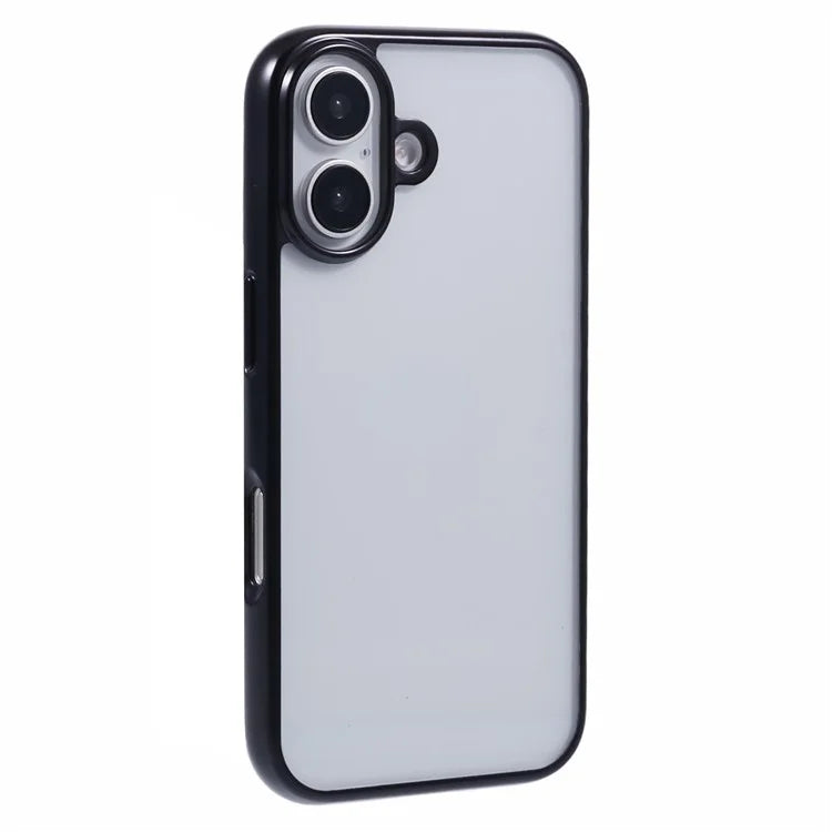 KIGC Ice Silk Series For iPhone 16 Case TPU+PC Electroplating Phone Cover