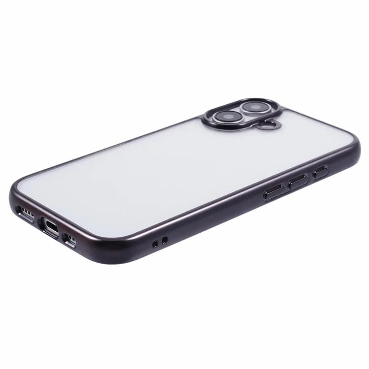 KIGC Ice Silk Series For iPhone 16 Case TPU+PC Electroplating Phone Cover