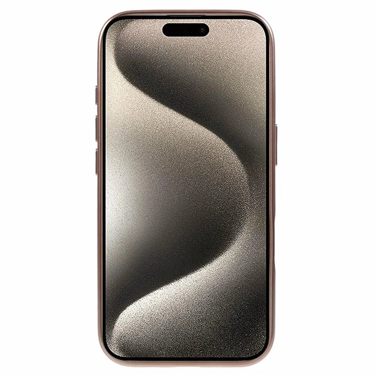 KIGC Ice Silk Series For iPhone 16 Case TPU+PC Electroplating Phone Cover