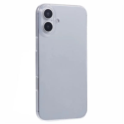 KIGC For iPhone 16 Plus Case Clear TPU Flexible Phone Cover