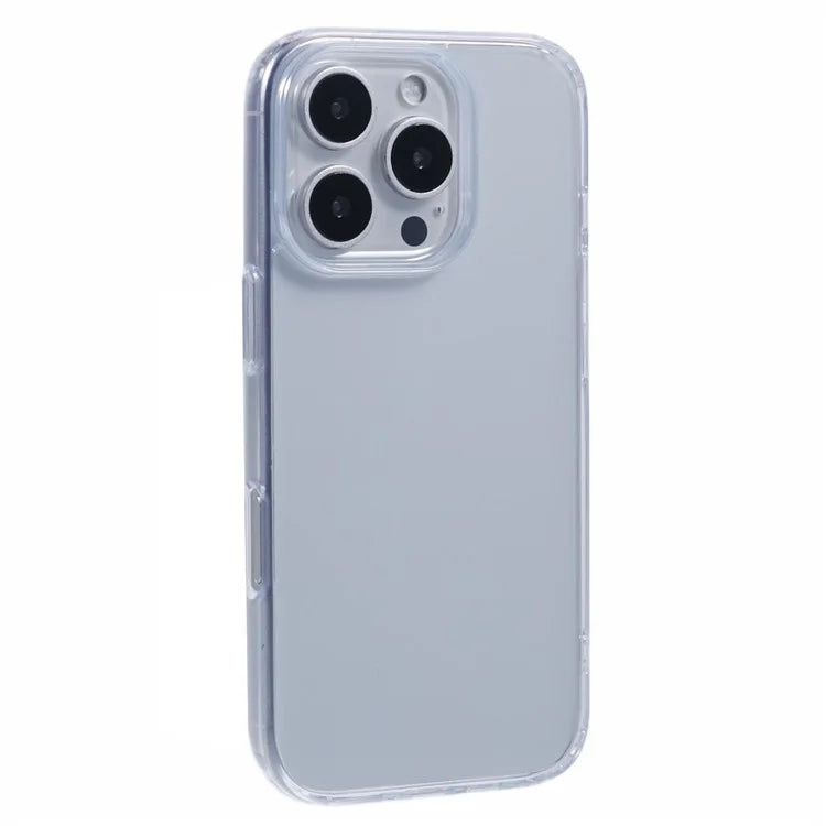 KIGC For iPhone 16 Pro Clear Case TPU+PC Protective Shockproof Phone Cover