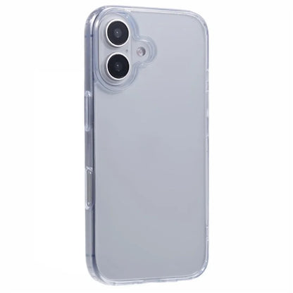 KIGC For iPhone 16 Plus Clear Case TPU+PC Protective Shockproof Phone Cover