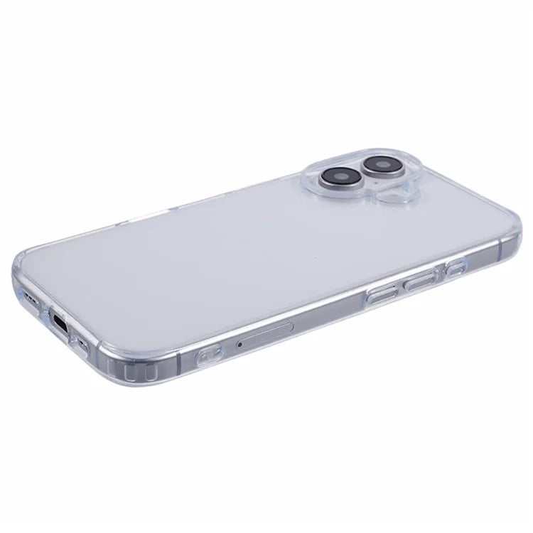 KIGC For iPhone 16 Plus Clear Case TPU+PC Protective Shockproof Phone Cover