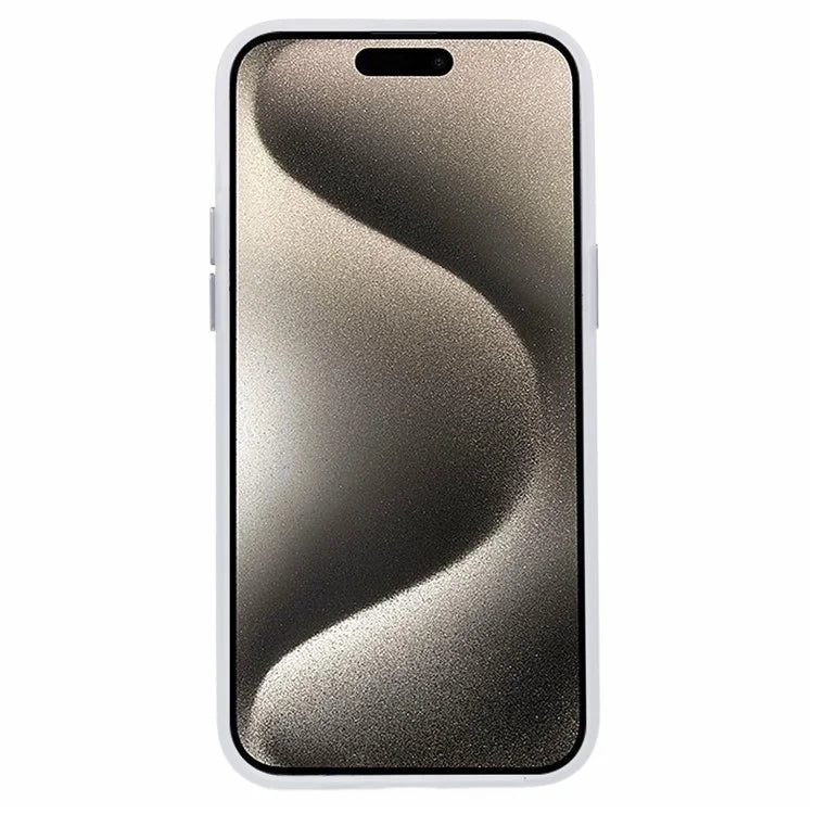 JAUCASE For iPhone 15 Pro Max Case Compatible with MagSafe Bear Pattern PC+TPU Matte Phone Cover