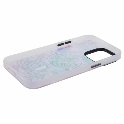 JAUCASE For iPhone 15 Pro Max Case Compatible with MagSafe Bear Pattern PC+TPU Matte Phone Cover