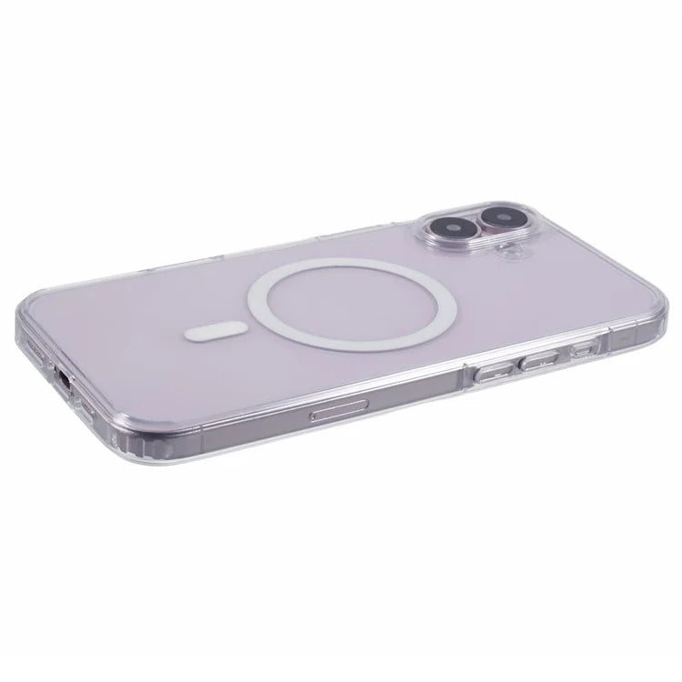 X-LEVEL Crystal Clear Series for iPhone 16 Plus Case TPU+PC Phone Cover Compatible with MagSafe