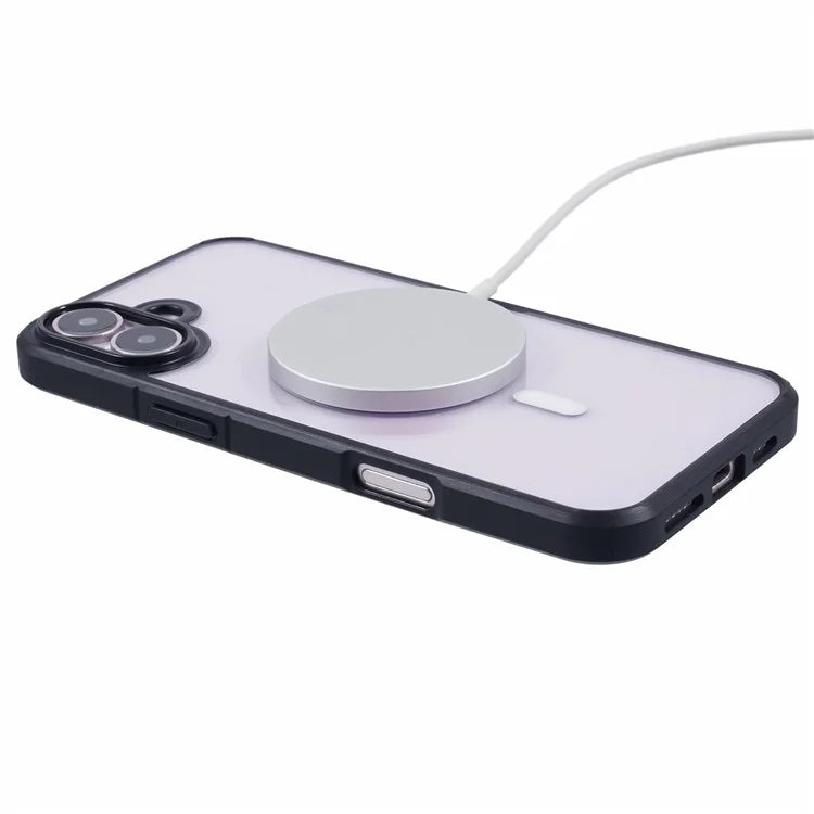 X-LEVEL Crystal Clear Series for iPhone 16 Plus Case TPU+PC Phone Cover Compatible with MagSafe