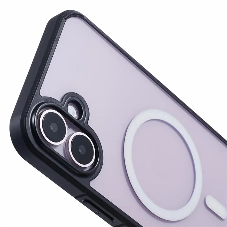 X-LEVEL Crystal Clear Series for iPhone 16 Plus Case TPU+PC Phone Cover Compatible with MagSafe