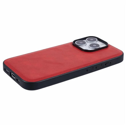 X-LEVEL Bojue-3 Series For iPhone 16 Pro Max Case Compatible with MagSafe Leather Coated PC+TPU Phone Cover