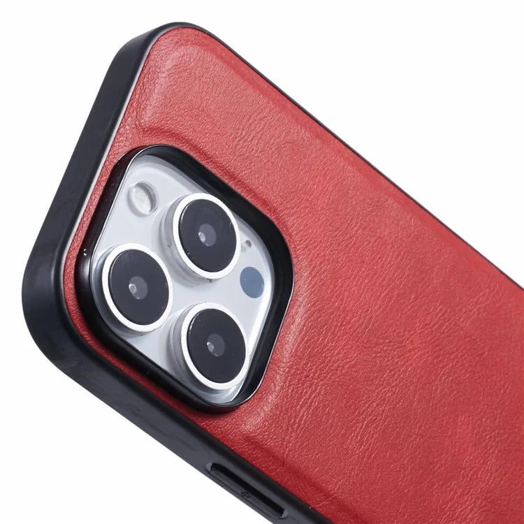 X-LEVEL Bojue-3 Series For iPhone 16 Pro Max Case Compatible with MagSafe Leather Coated PC+TPU Phone Cover