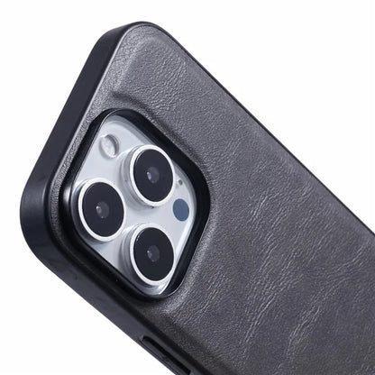 X-LEVEL Bojue-3 Series For iPhone 16 Pro Max Case Compatible with MagSafe Leather Coated PC+TPU Phone Cover