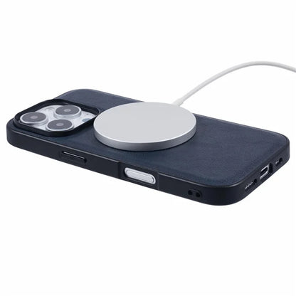 X-LEVEL Bojue-3 Series For iPhone 16 Pro Max Case Compatible with MagSafe Leather Coated PC+TPU Phone Cover