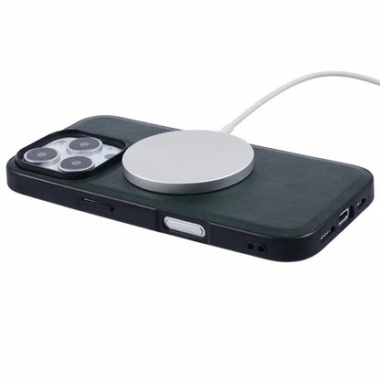 X-LEVEL Bojue-3 Series For iPhone 16 Pro Max Case Compatible with MagSafe Leather Coated PC+TPU Phone Cover
