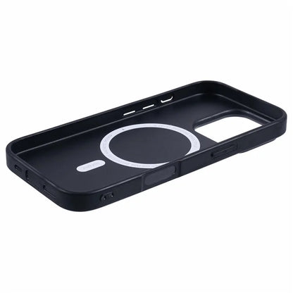 X-LEVEL Bojue-3 Series For iPhone 16 Pro Max Case Compatible with MagSafe Leather Coated PC+TPU Phone Cover