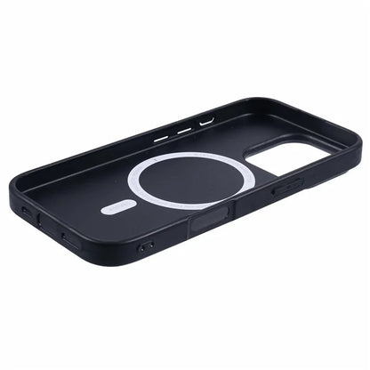 X-LEVEL Bojue-3 Series For iPhone 16 Pro Max Case Compatible with MagSafe Leather Coated PC+TPU Phone Cover