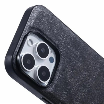 X-LEVEL Bojue-3 Series For iPhone 16 Pro Max Case Compatible with MagSafe Leather Coated PC+TPU Phone Cover