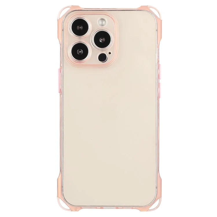 For iPhone 16 Pro Max TPU Case Four Corner Drop-Proof Back Cover