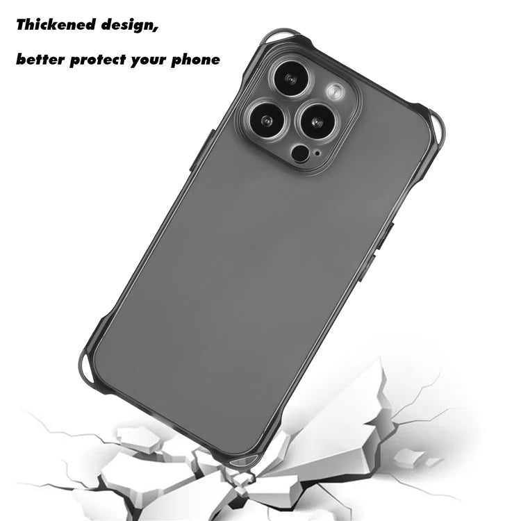 For iPhone 16 Pro TPU Case Four Corner Drop-Proof Back Cover