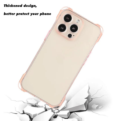 For iPhone 16 Pro TPU Case Four Corner Drop-Proof Back Cover