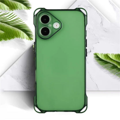 For iPhone 16 Plus TPU Case Four Corner Drop-Proof Back Cover