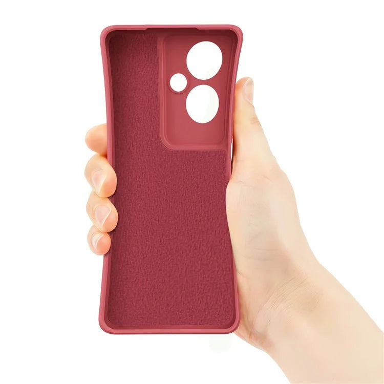 For Oppo A79 5G Silicone Case with Strap Ring Kickstand Phone Cover