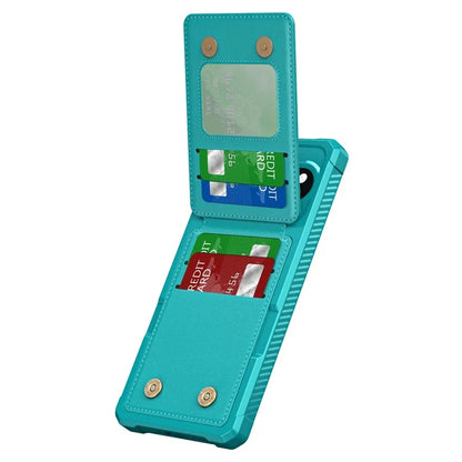 ZM11 For Google Pixel 9 Pro  /  9 Case Card Slot Kickstand PU+TPU Phone Cover