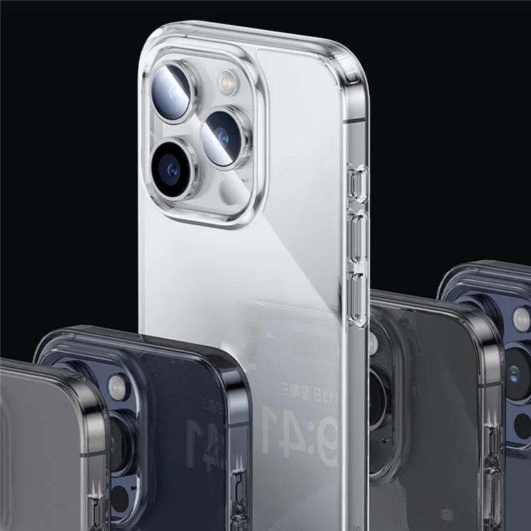 BENKS For iPhone 16 Pro Max Case TPU Frame Acrylic Back Transparent Phone Cover
