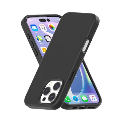 For iPhone 16 Pro Max Case TPU + PC Matte Translucent Phone Back Cover