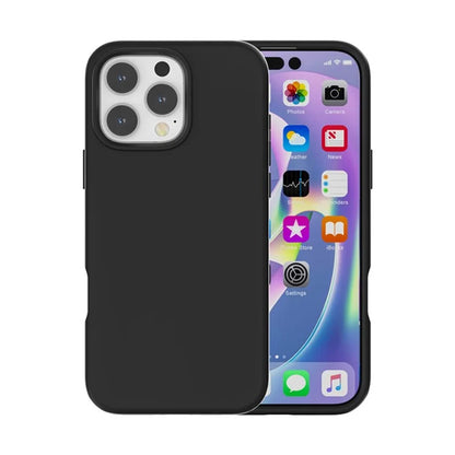 For iPhone 16 Pro Case TPU + PC Matte Translucent Phone Back Cover