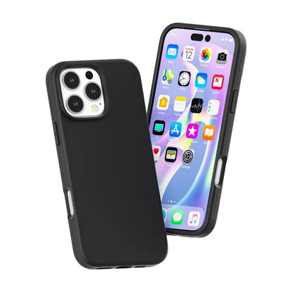 For iPhone 16 Pro Case TPU + PC Matte Translucent Phone Back Cover