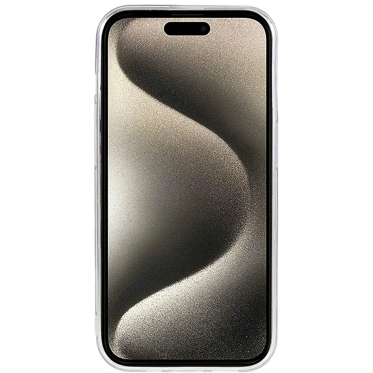 For iPhone 16 Pro Max Case Starry Sky Sparkle Epoxy Anti-Drop TPU Phone Cover