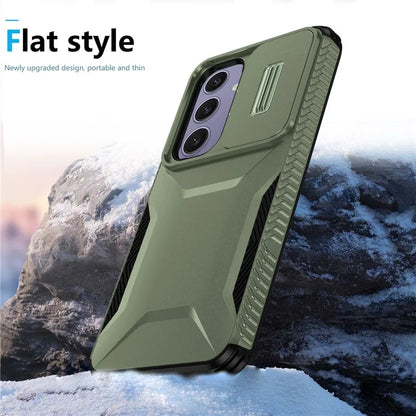 For Samsung Galaxy S24 FE Case Camshield TPU+PC Phone Cover Non-Slip Side Edge